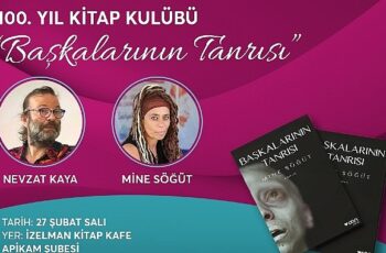 100. Yıl Kitap Kulübü'nün konukları Mine Söğüt ve Nevzat Kaya olacak