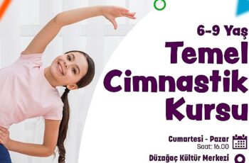 Gölcük Belediyesi tarafından tadilatı tamamlanarak yenilenen Düzağaç Kültür Merkezi'nde temel cimnastik kursu başlıyor