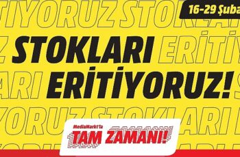 MediaMarkt'ın Stokları Eritiyoruz Kampanyası Devam Ediyor!