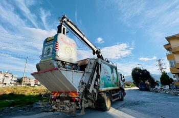 Milas'ın 7 Mahallesine 350 Adet Akıllı Sistem Yerüstü Çöp Konteyneri