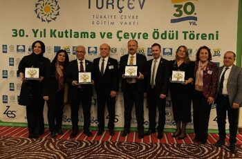 Antalya Büyükşehir Belediyesi 20. çevre ödülünü aldı