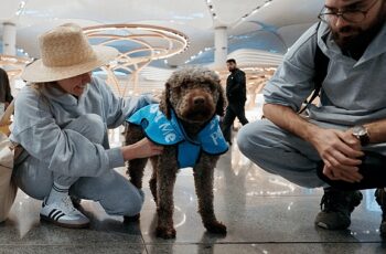 İGA İstanbul Havalimanı Terapi Köpekleri Uçuş Stresini Azaltmak İçin Göreve Hazır!