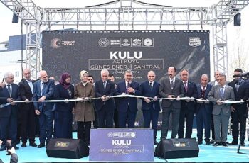 Konya Büyükşehir'in Kulu'ya Kazandırdığı GES'in Açılışını Sağlık Bakanı Koca Yaptı