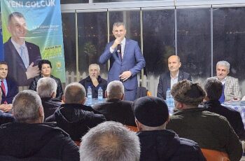 Sezer, “Bizim tek gayemiz Gölcük'e hizmet”