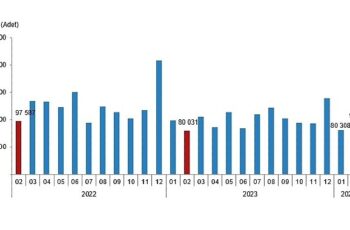 TÜİK: Türkiye genelinde Şubat ayında 93 bin 902 konut satıldı