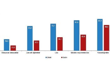 TÜİK: Türkiye nüfusunun %49,9'unu kadınlar, %50,1'ini erkekler oluşturdu