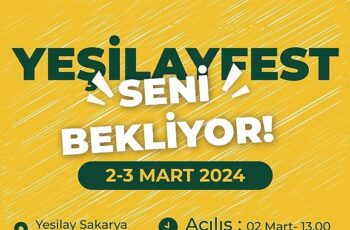 Yeşilayfest Sakarya'da Gençlerle Buluşuyor!