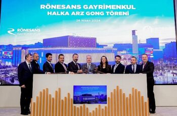 Borsa İstanbul'da gong Rönesans Gayrimenkul Yatırım için çaldı