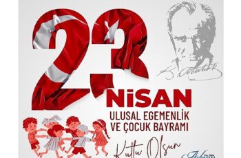 Sandıklı Belediye Başkanımız Adnan Öztaş, 23 Nisan Ulusal Egemenlik ve Çocuk Bayramı dolayısıyla bir kutlama mesajı yayınladı