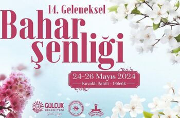 14. Geleneksel Bahar Şenliği Gölcük'te Başlıyor