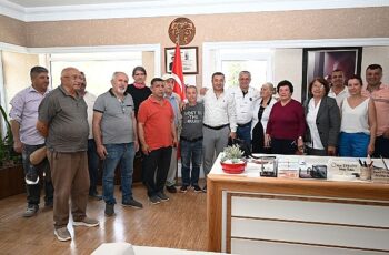 Alevi Kültür Derneği'nden Başkan Topaloğlu'na ziyaret