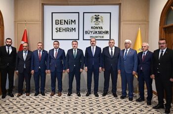 BBP Genel Başkanı Destici Başkan Altay'ı Ziyaret Etti