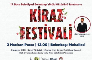 Buca'da Kiraz Festivali'ne geri sayım başladı