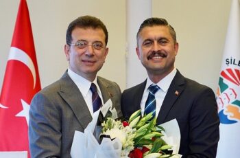 Ekrem İmamoğlu, Şile Belediye Başkanı Özgür Kabadayı'ya tebrik ziyaretinde bulundu