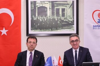 Ekrem İmamoğlu'ndan Bayrampaşa Belediye Başkanı Hasan Mutlu'ya ziyaret