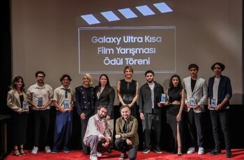 Galaxy Ultra Kısa Film Yarışması Ödül Töreni'nde genç yönetmen adayları ödüllerini aldı