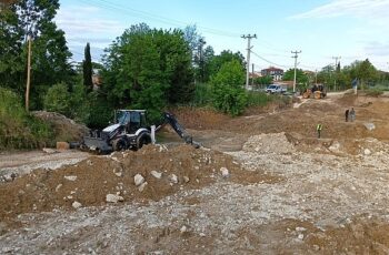 Lüleburgaz Belediyesi hat taşıma çalışmalarını tamamladı