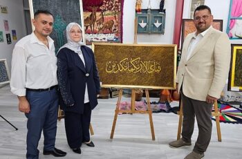 Maneviyat Yüklü Sergi Gölcük Belediyesi Sanat Galerisi'nde Açıldı