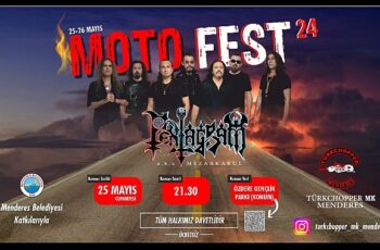 Menderes'te Motofest festivalinde Pentagram sahne alacak