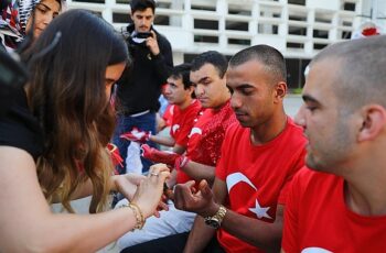 Özel Bireyler bir günlüğüne asker oldu