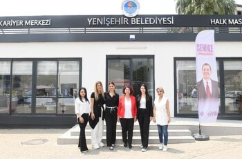 Yenişehir Belediyesi kentin en yoğun bölgesinde ek hizmet noktası kurdu