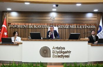 Antalya Büyükşehir Meclisi toplandı