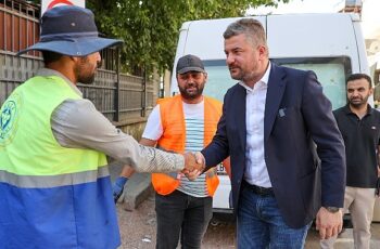 Başkan Görkem Duman, mahalle ziyaretlerine başladı