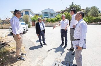 Güzelbahçe Belediyesi ve İZSU’dan Ortak Hizmet Hamlesi