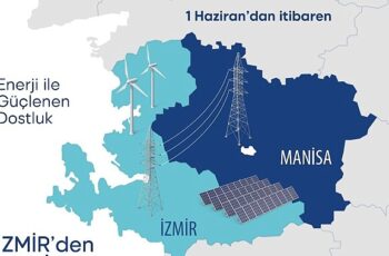 İzmir’den Manisa’ya temiz enerji