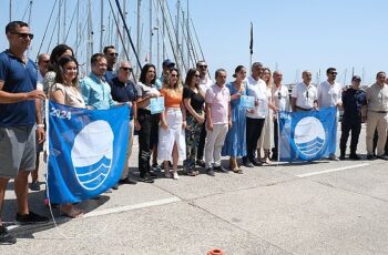 Kemer G-Marina ve 5 tekneye mavi bayrak ödülü