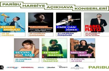 Paribu Harbiye Açıkhava Konserleri Başlıyor