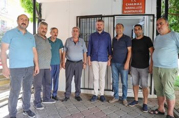 Başkan Görkem Duman mahalle ziyaretlerine devam ediyor