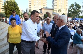 Başkan Özyiğit, Mersin Cemevi’nde Aşure etkinliğine katıldı