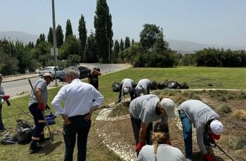 Belediye Başkanımız Sayın Mazlum Nurlu Çalışmaları Yerinde İncelemeye Devam Ediyor