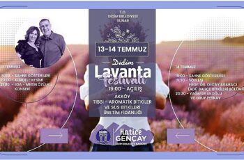 Didim Lavanta Festivali’ne Sayılı Günler Kaldı