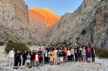 Nevşehir Belediyesi tarafından düzenlenen ‘Doğa Kampı’ çocuklar ve gençler tarafından büyük ilgi gördü