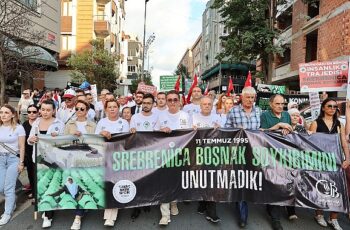 Srebrenitsa soykırımının kurbanları Bayrampaşa’da anıldı