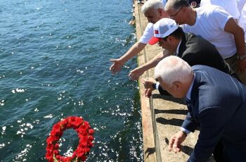 Türkiye Cumhuriyeti’nin kendi karasularında hakimiyet ve istiklalini bütün dünyaya ilan ettiği Kabotaj Kanunu’nun 98’inci yıl dönümü, Mudanya’da coşkuyla kutlandı