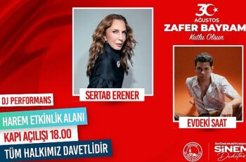 30 Ağustos Zafer Bayramı Üsküdar’da Sertab Erener ile Coşkuyla Kutlanacak