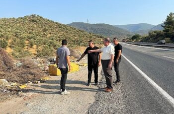 Bafa Gölü Çevresindeki Çöp ve Moloz Kirliliği Belediye’yi Harekete Geçirdi