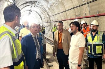 Baraçlı, Gebze-Darıca Metro projesini inceledi