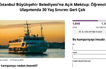 İzmir ve İstanbul’da 30 yaş üstü öğrenciler ulaşım maliyetlerinde eşitlik istiyor