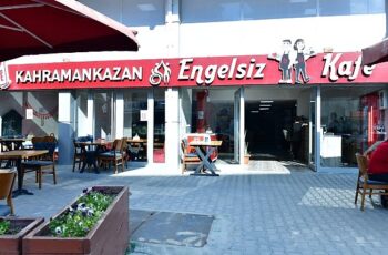 Kahramankazan’da Engeller “Engelsiz Kafe”de Aşılıyor