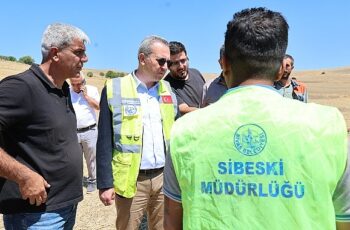 Sivas Danişment Gazi Mahallesi’nde yapılması planlan terfi istasyonundaki şebeke hattına kimliği belirsiz kişi veya kişiler tarafından zarar verildi