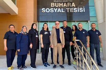 Başkan Pekyatırmacı Buhara Sosyal Tesisi’ni ziyaret etti