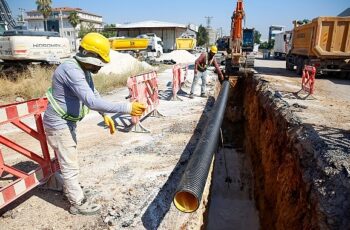 Büyükşehir’in büyük yatırımında çalışmalar sürüyor