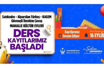 Eğlenirken öğrenmenin adresi: “Mahalle Kültür Evleri”