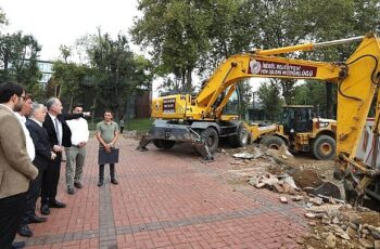 Heykel Bölgesinde Düzenleme Çalışmaları Başladı