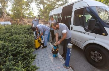 Karşıyaka’da haşerelere karşı tam saha mücadele