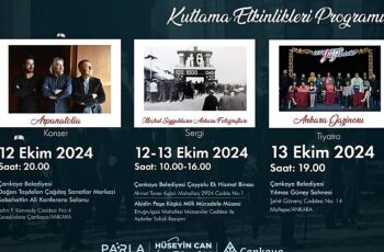 Başkent’in 101. Yılı Çankaya’da Etkinliklerle Kutlanacak